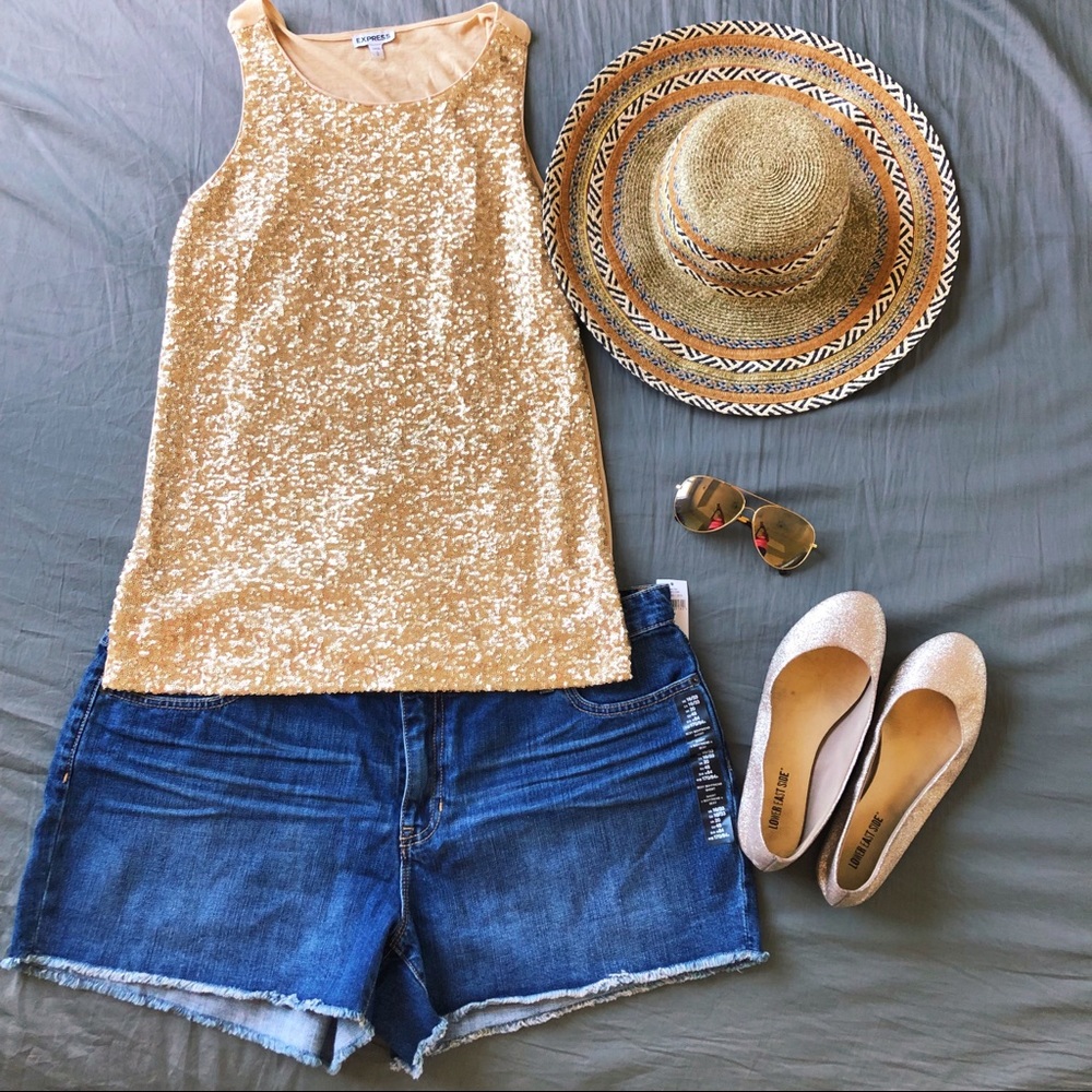 Gap Size 16 Sexy Boyfriend Cutoff Jean Shorts
